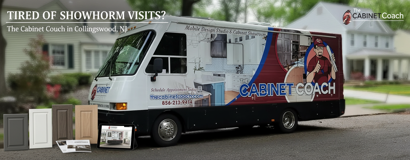 Transitional Cabinets in Collingswood, New Jersey - Tired of Showroom Visits? The Cabinet Couch in Collingswood, NJ